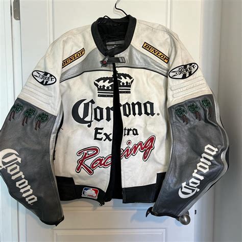 Vintage Rare Joe Rocket Quilt Lined Corona Extra Leather Racing Jacket 